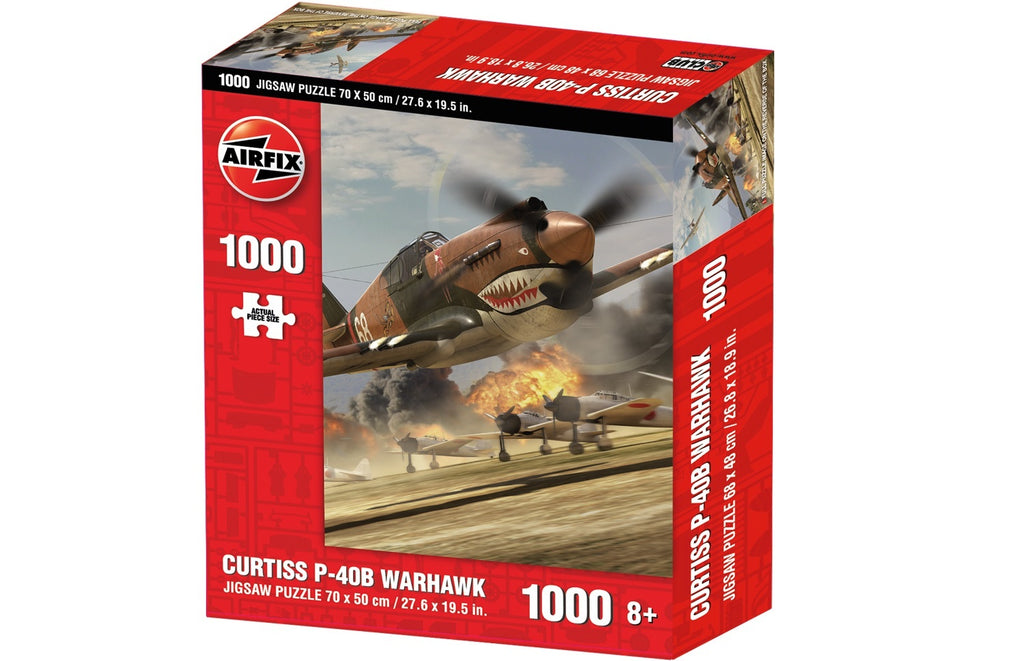 Airfix Collection: Curtiss P-40B Warhawk (1000pc Jigsaw) Board Game