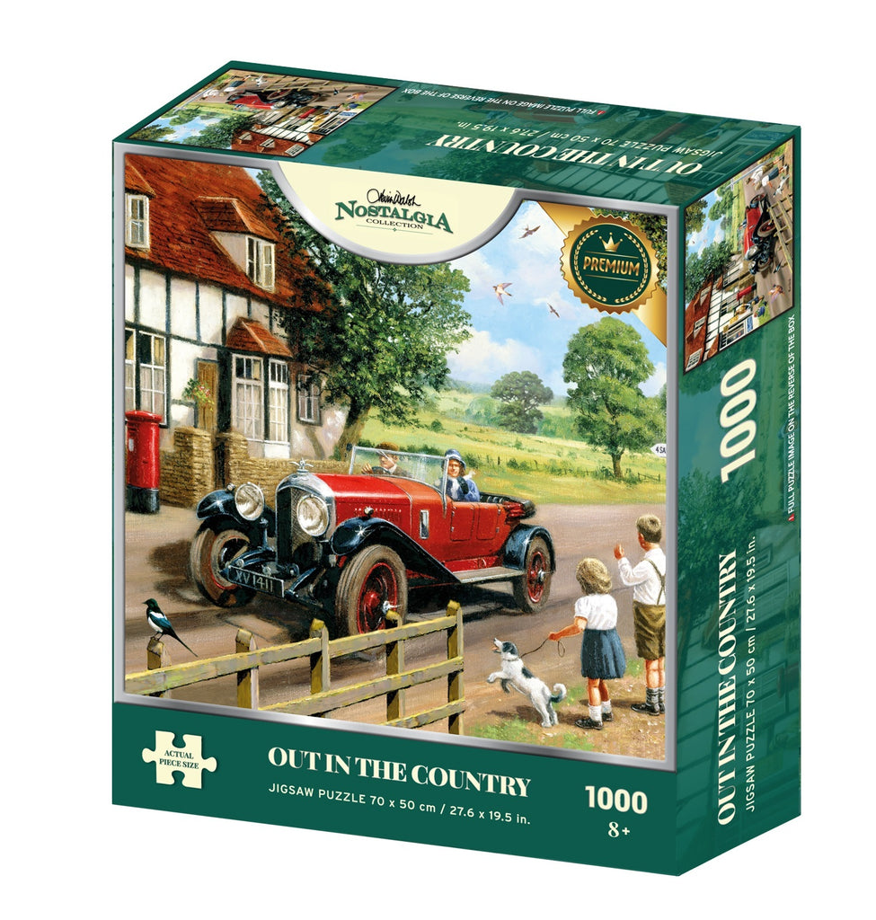 Nostalgia: Out in the Country (1000pc Jigsaw) Board Game