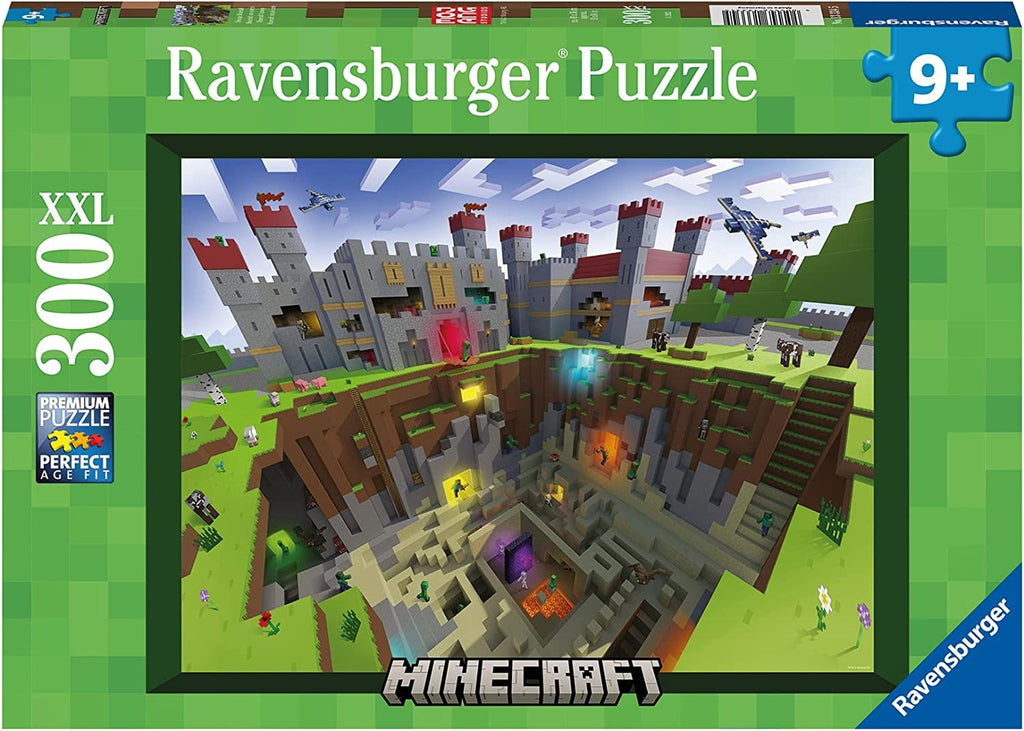 Ravensburger: Minecraft Cutaway (300pc Jigsaw) Board Game