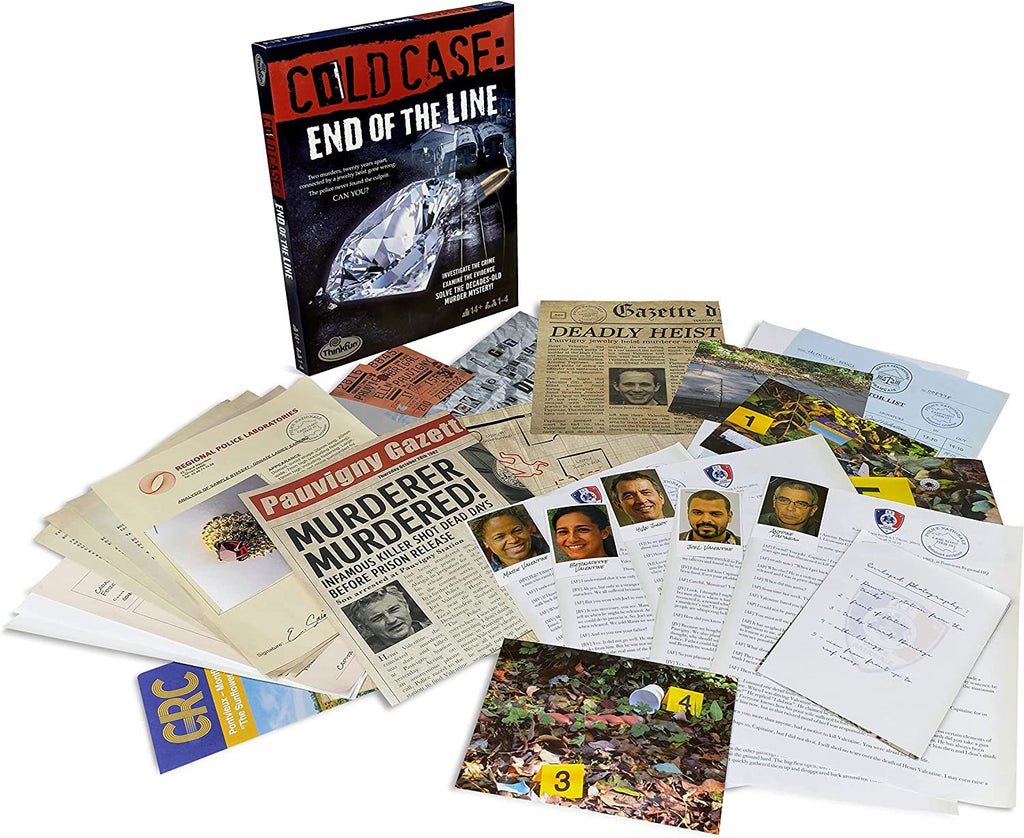 Cold Case - End of the Line (Board Game)