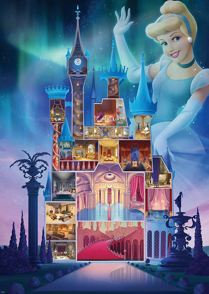 Ravensburger: Disney Castle Collection - Cinderella (1000pc Jigsaw) Board Game