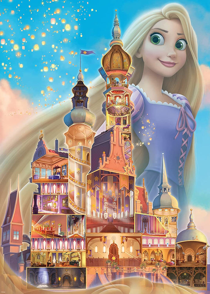 Ravensburger: Disney Castle Collection - Rapunzel (1000pc Jigsaw) Board Game