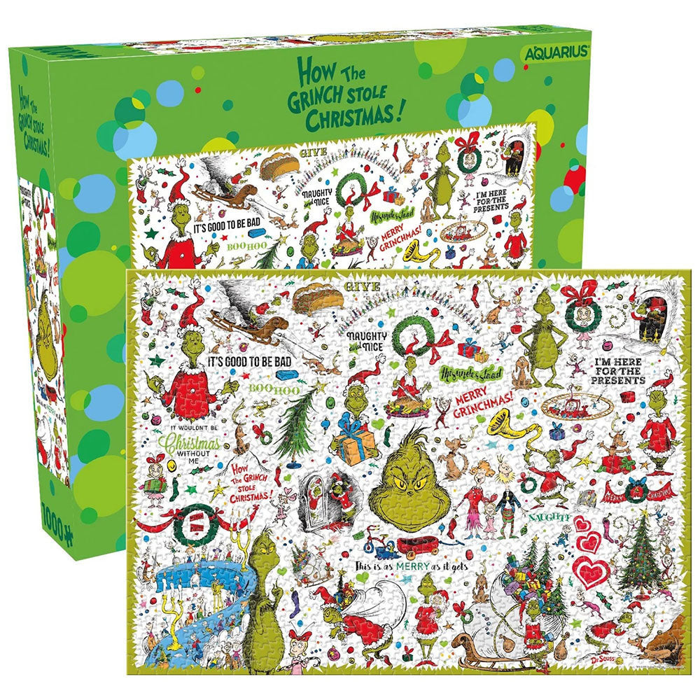 How the Grinch Stole Christmas! Collage (1000pc Jigsaw) Board Game