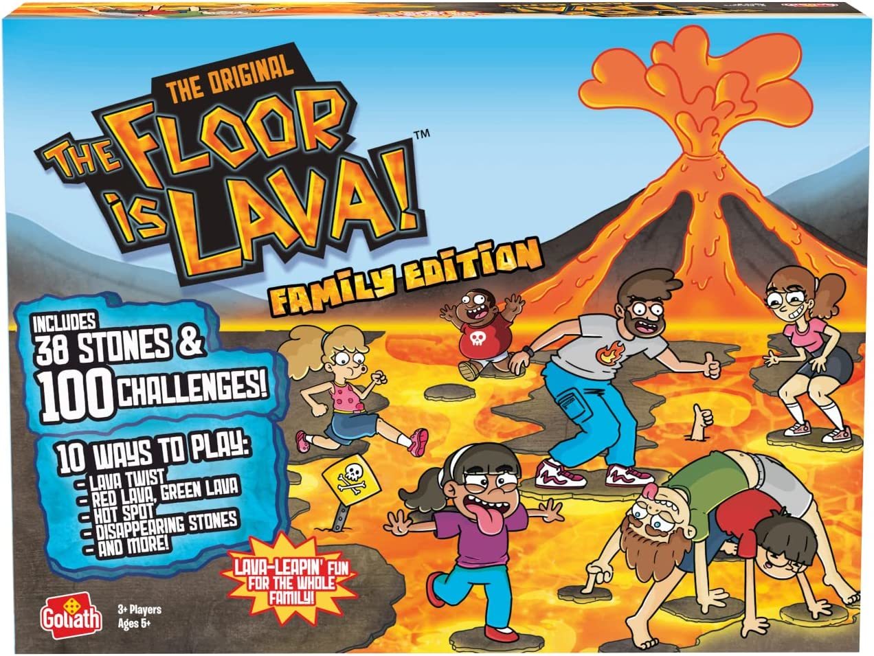 The Floor Is Lava: Family Edition Board Game – The Board Gamer AU