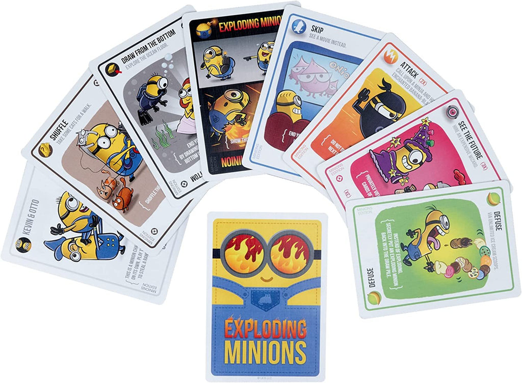 Exploding Minions (by Exploding Kittens) Board Game