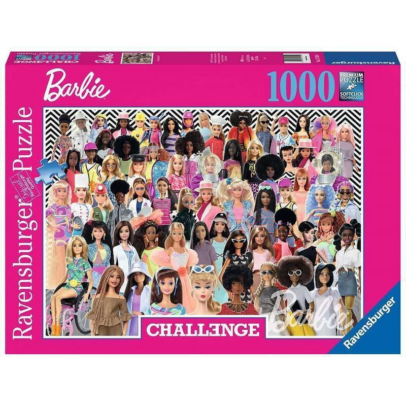 Ravensburger: Barbie Challenge Puzzle (1000pc Jigsaw) Board Game