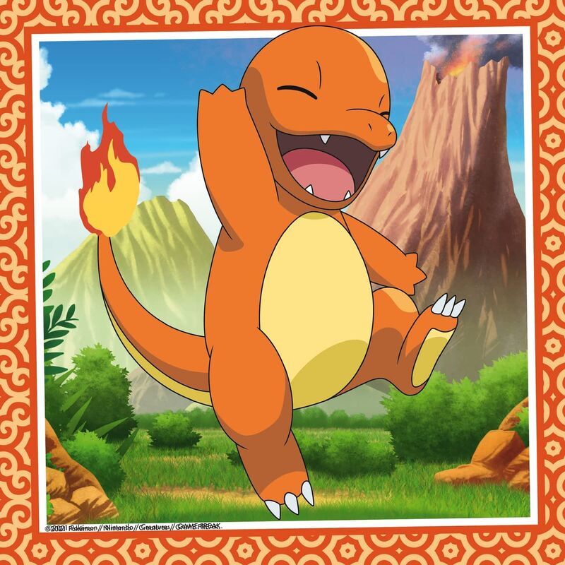 Ravensburger: Pokémon Charmander, Squirtle & Bulbasaur Puzzles (3x49pc Jigsaws) Board Game