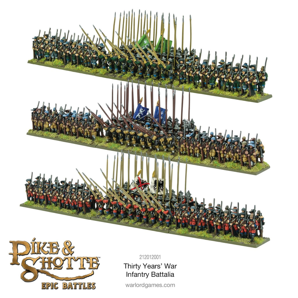 Pike & Shotte Epic Battles: Thirty Year's War Infantry Battalia