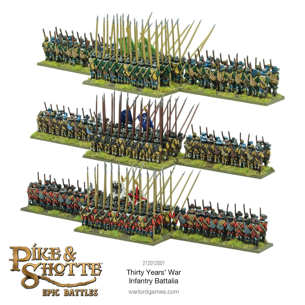 Pike & Shotte Epic Battles: Thirty Year's War Infantry Battalia