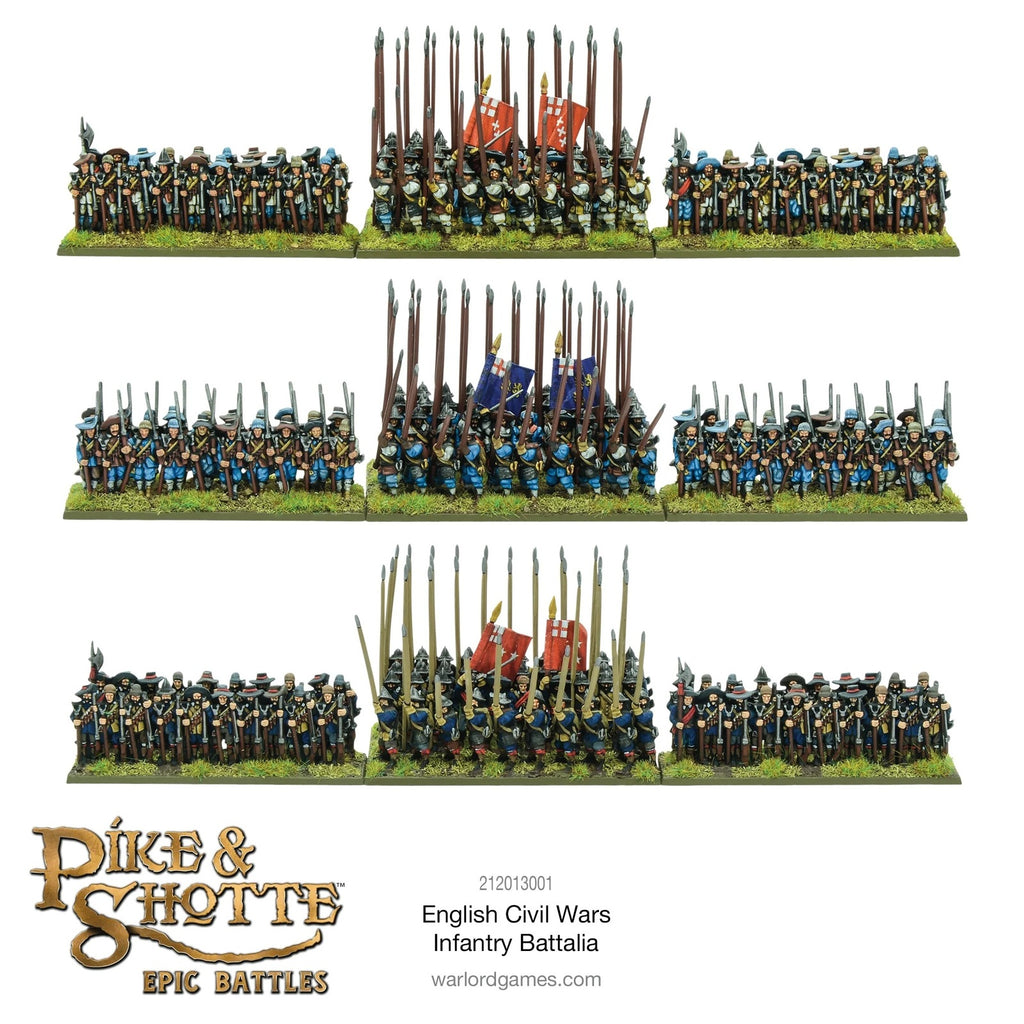 Pike & Shotte Epic Battles: English Civil Wars Infantry Battalia