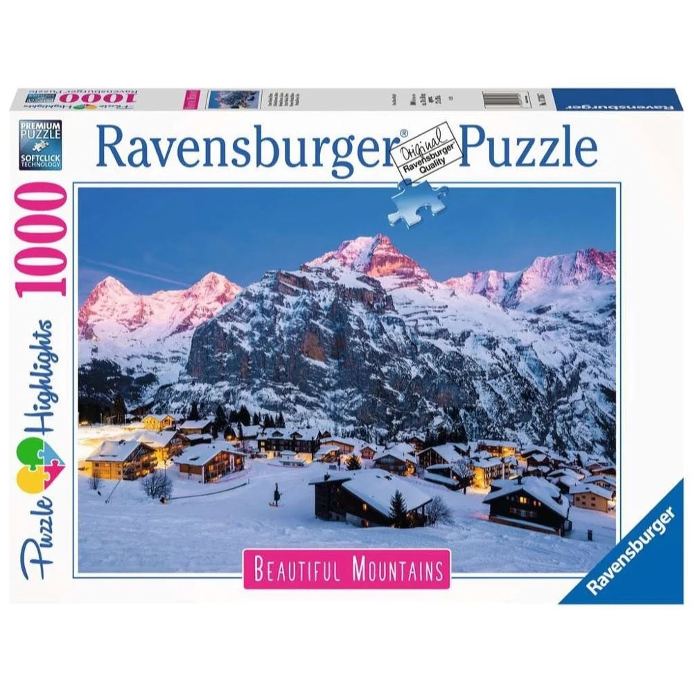 Ravensburger: Mürren, Bernese Oberland (1000pc Jigsaw) Board Game