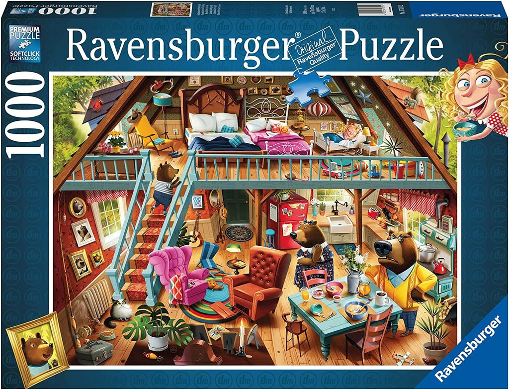 Ravensburger: Goldilocks Gets Caught! (1000pc Jigsaw) Board Game