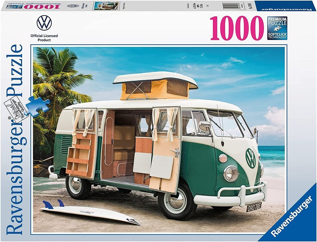 Ravensburger: Volkswagen T1 Campervan (1000pc Jigsaw) Board Game