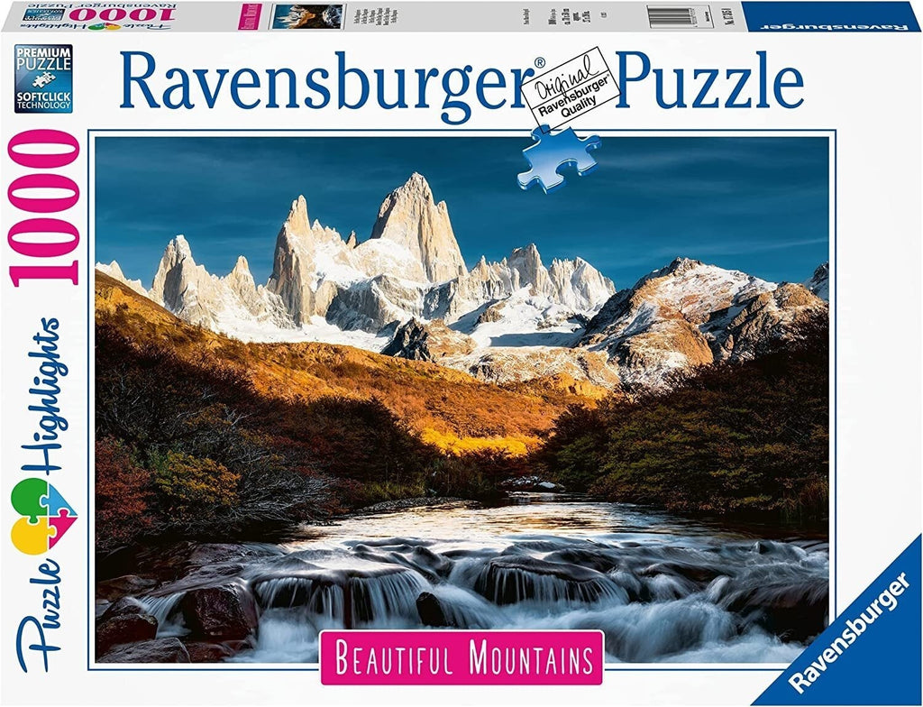 Ravensburger: Mount Fitz Roy, Patagonia (1000pc Jigsaw) Board Game