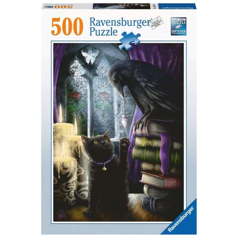 Ravensburger: Black Cat and Raven Puzzle (500pc Jigsaw) Board Game