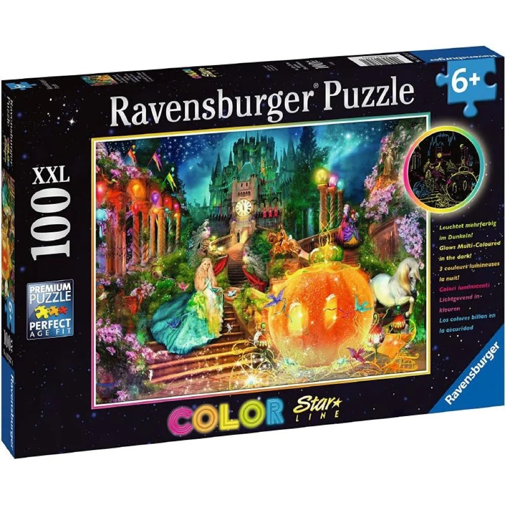 Ravensburger: Color Starline - Cinderella's Glass Slipper (100pc Jigsaw) Board Game