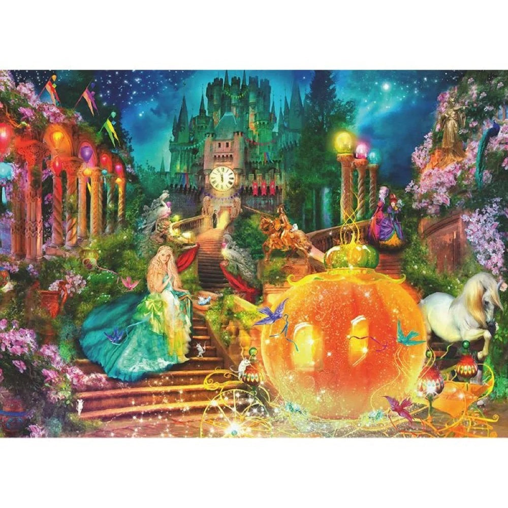 Ravensburger: Color Starline - Cinderella's Glass Slipper (100pc Jigsaw) Board Game