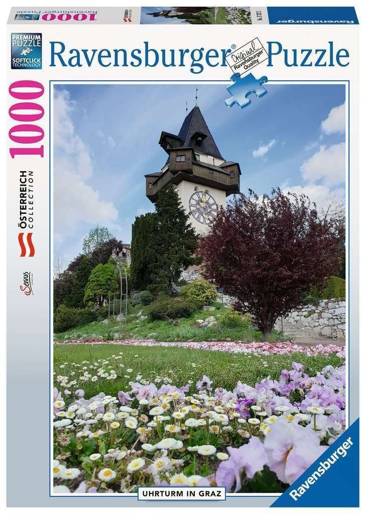 Ravensburger: Uhrturm in Graz (1000pc Jigsaw) Board Game