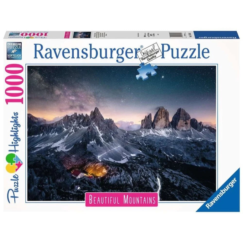 Ravensburger: Three Peaks, Dolomites (1000pc Jigsaw) Board Game