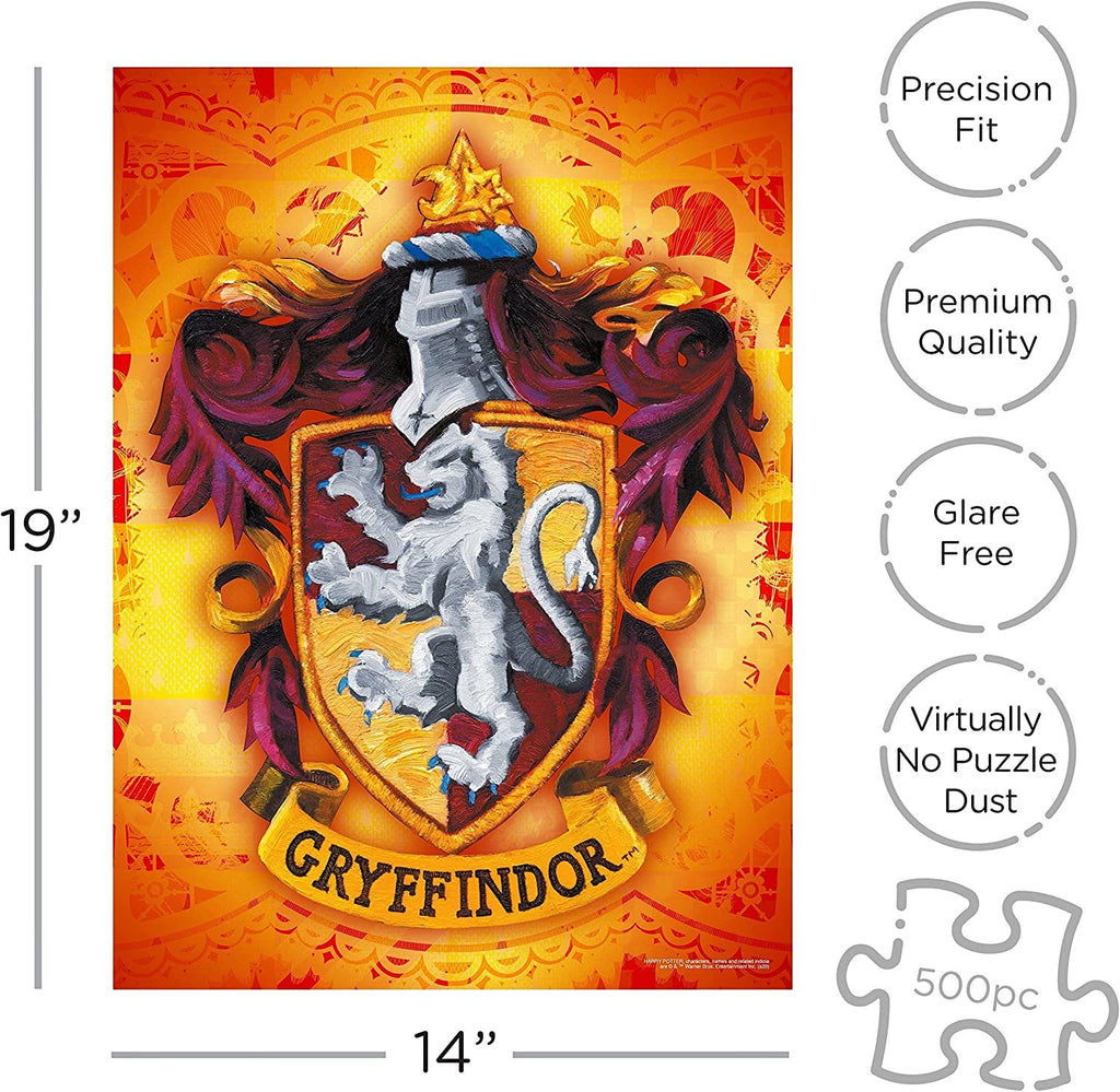 Harry Potter - Gryffindor Crest (500pc Jigsaw) Board Game