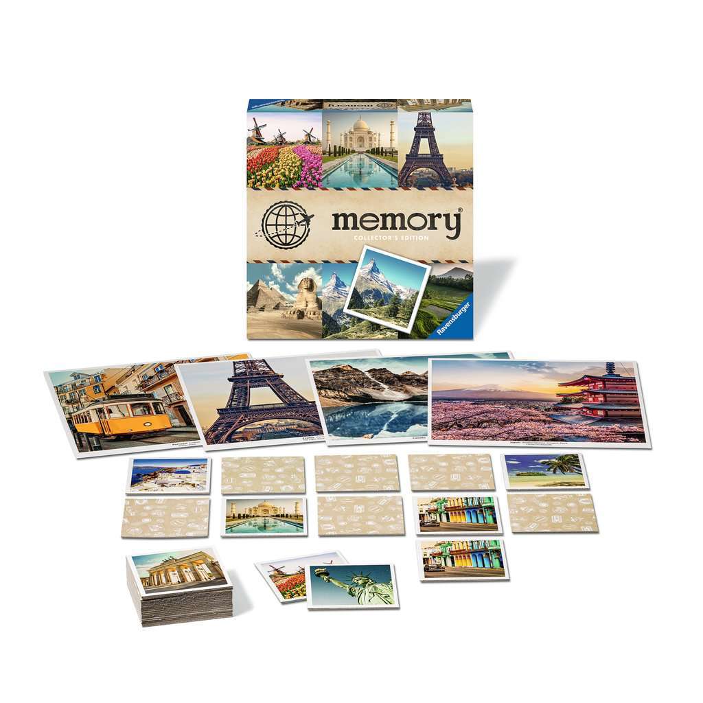Collector's Travel Memory Game