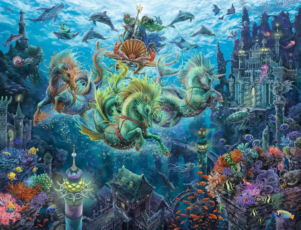 Ravensburger: Underwater Magic (2000pc Jigsaw) Board Game