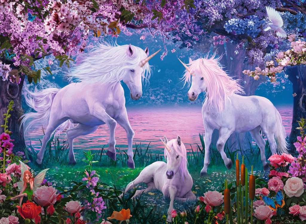 Ravensburger: Unicorn Grove (100pc Jigsaw) Board Game