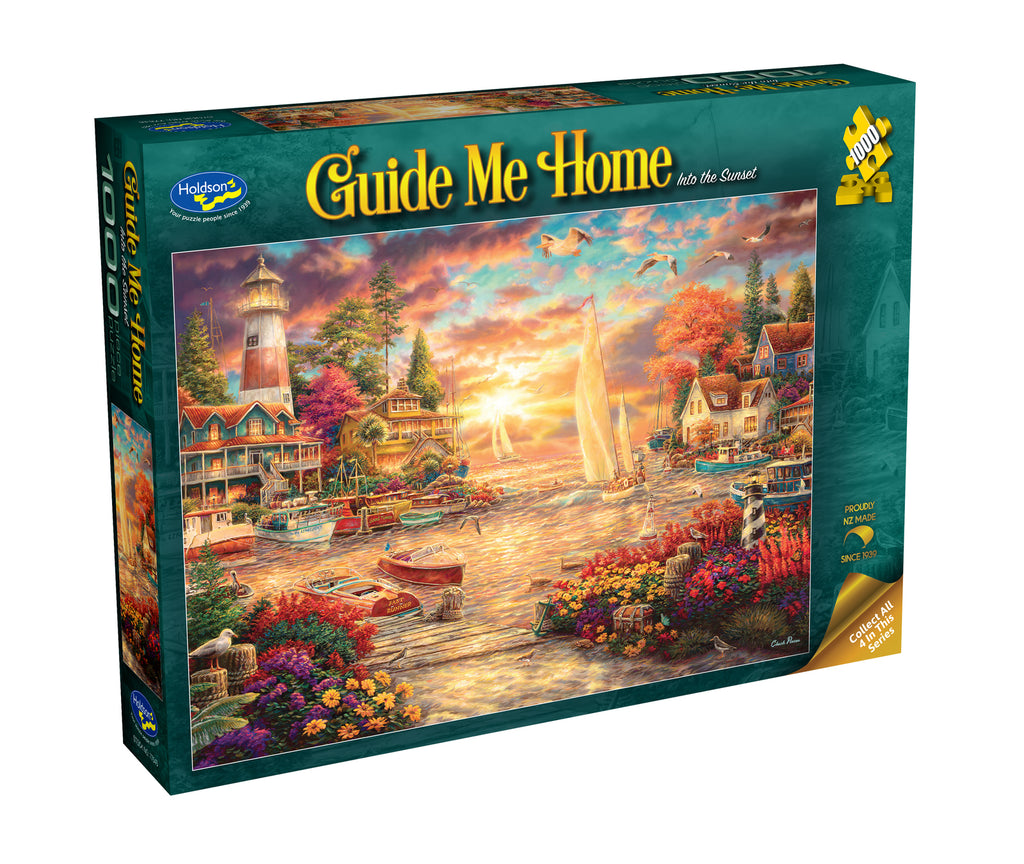 Guide Me Home: Into the Sunset (1000pc Jigsaw) Board Game