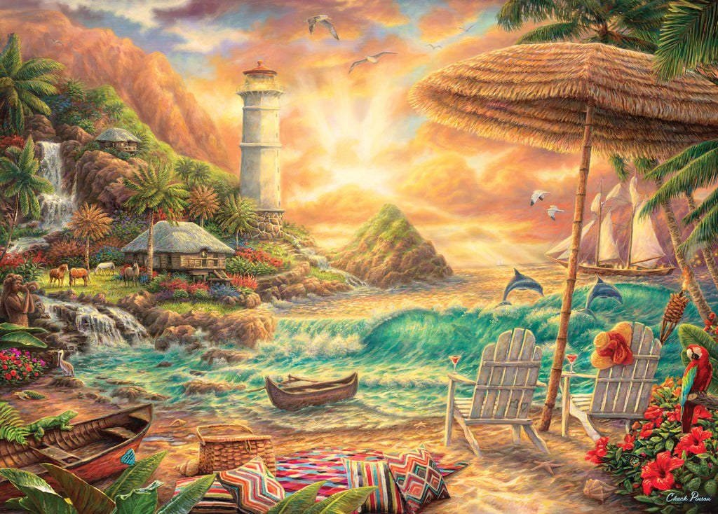 Guide Me Home: Love the Beach (1000pc Jigsaw) Board Game