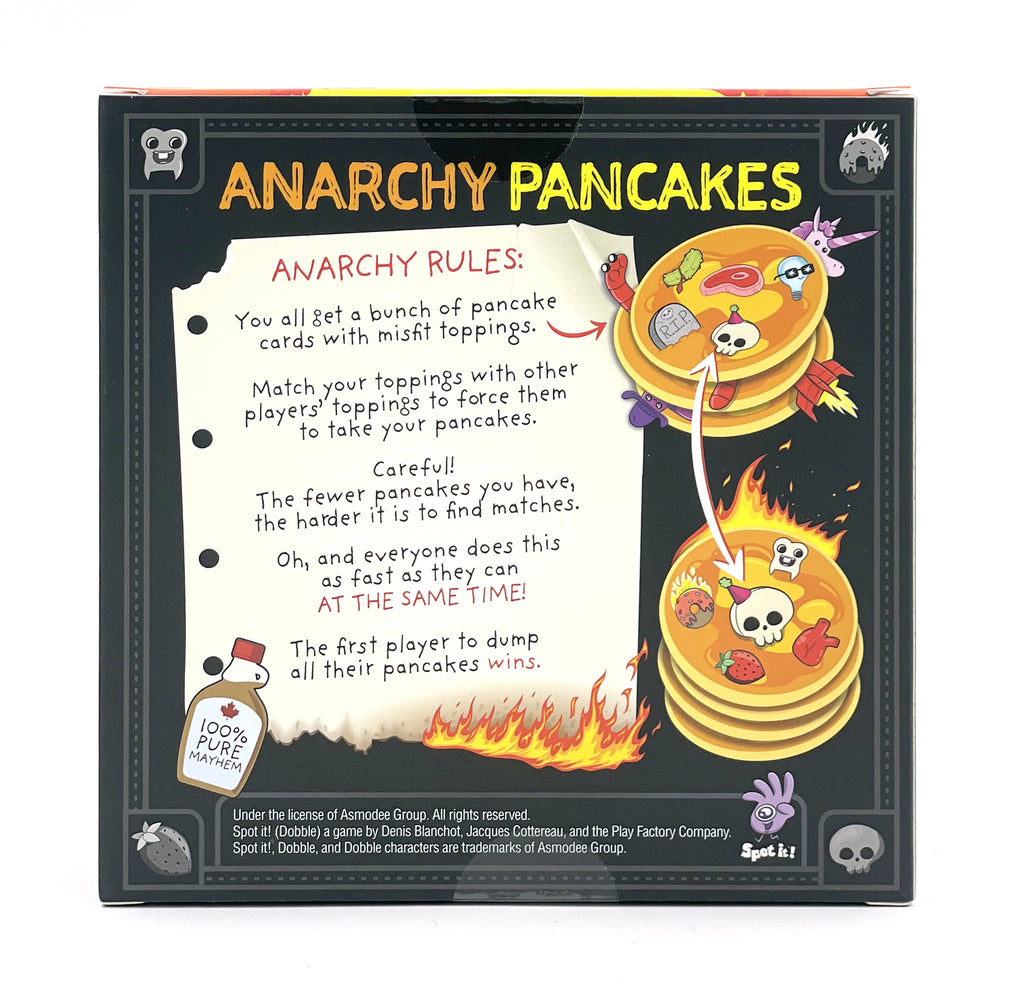 Anarchy Pancakes (by Exploding Kittens & Dobble) Board Game