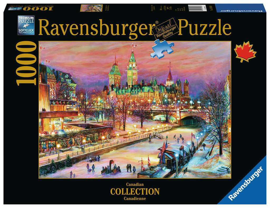 Ravensburger: Canadian Collection - Ottawa Winterlude Festival (1000pc Jigsaw) Board Game