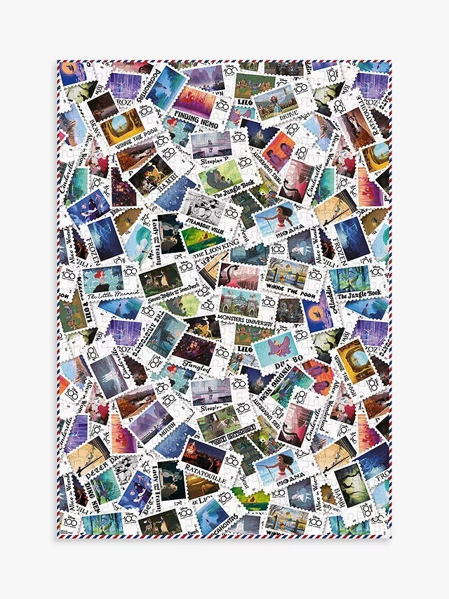 Disney 100 - World Stamp Anniversary Jigsaw Puzzle (500pc) Board Game
