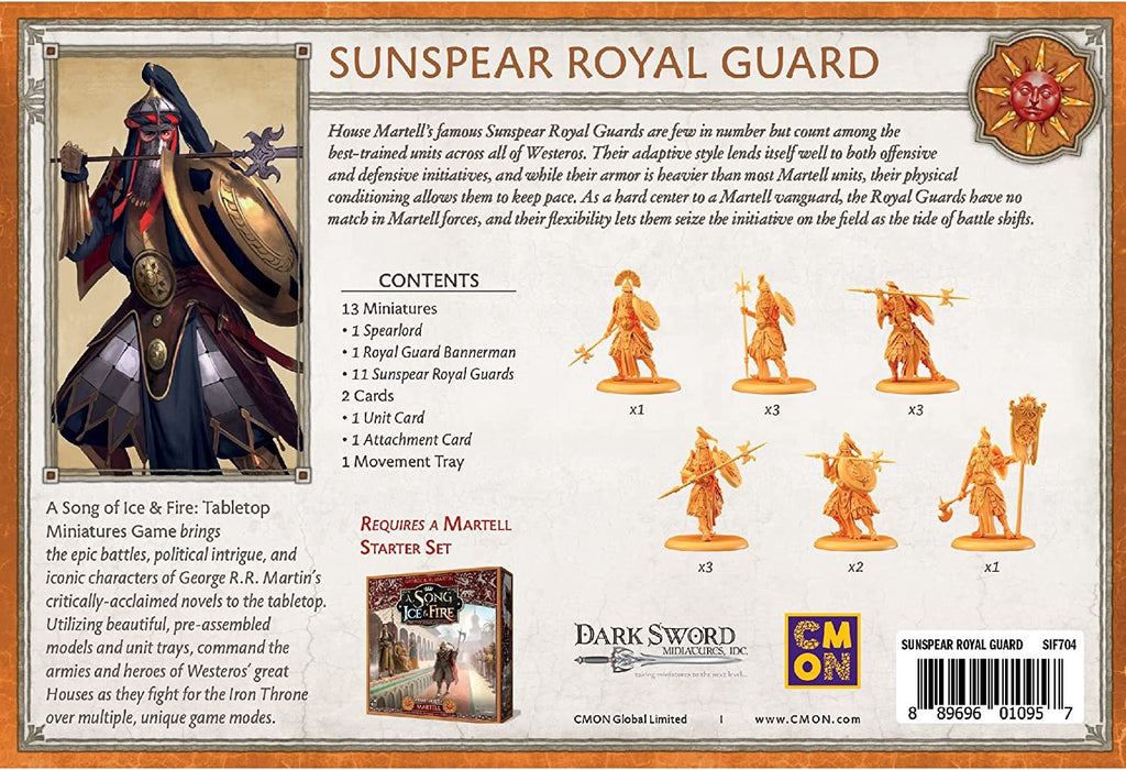 A Song of Ice & Fire: Sunspear Royal Guard