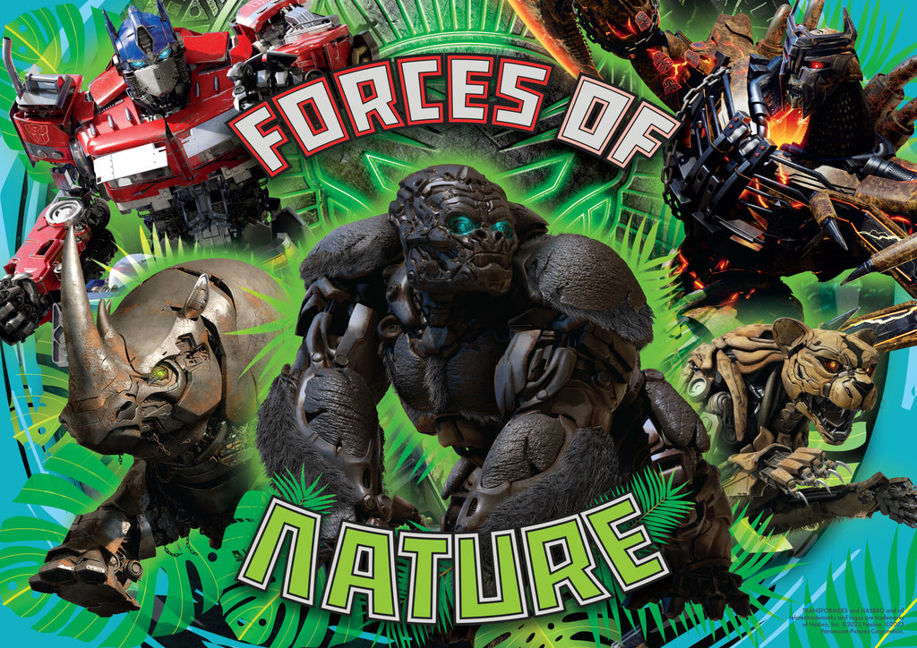 Transformers: Rise of the Beast - Forces of Nature (60pc Jigsaw) Board Game