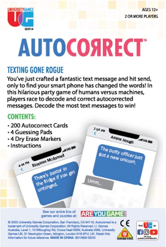 Autocorrect (Card Game)