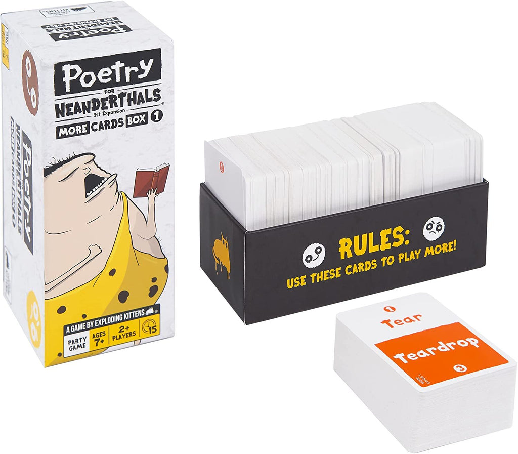 Poetry for Neanderthals: More Cards Box 1 (Board Game Expansion)