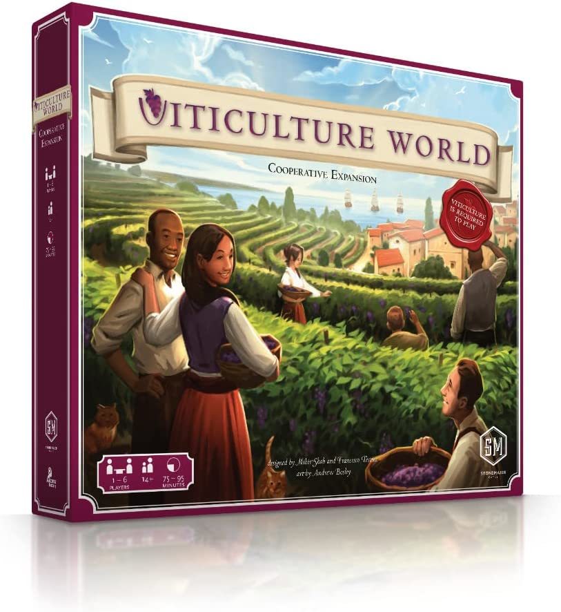 Viticulture World: Cooperative Board Game Expansion