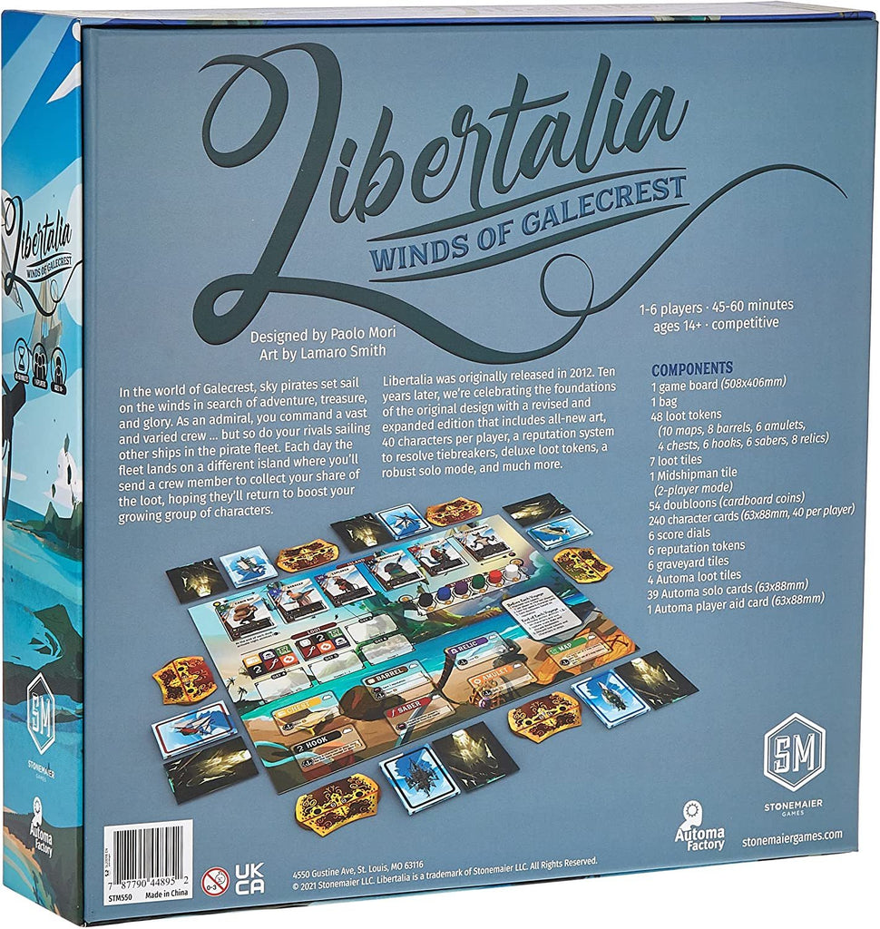 Libertalia - Winds of Galecrest Board Game