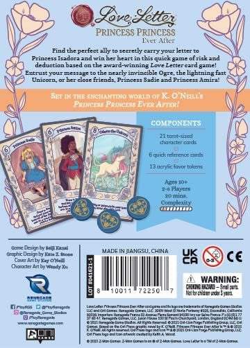 Love Letter: Princess Princess Ever After (Card Game)