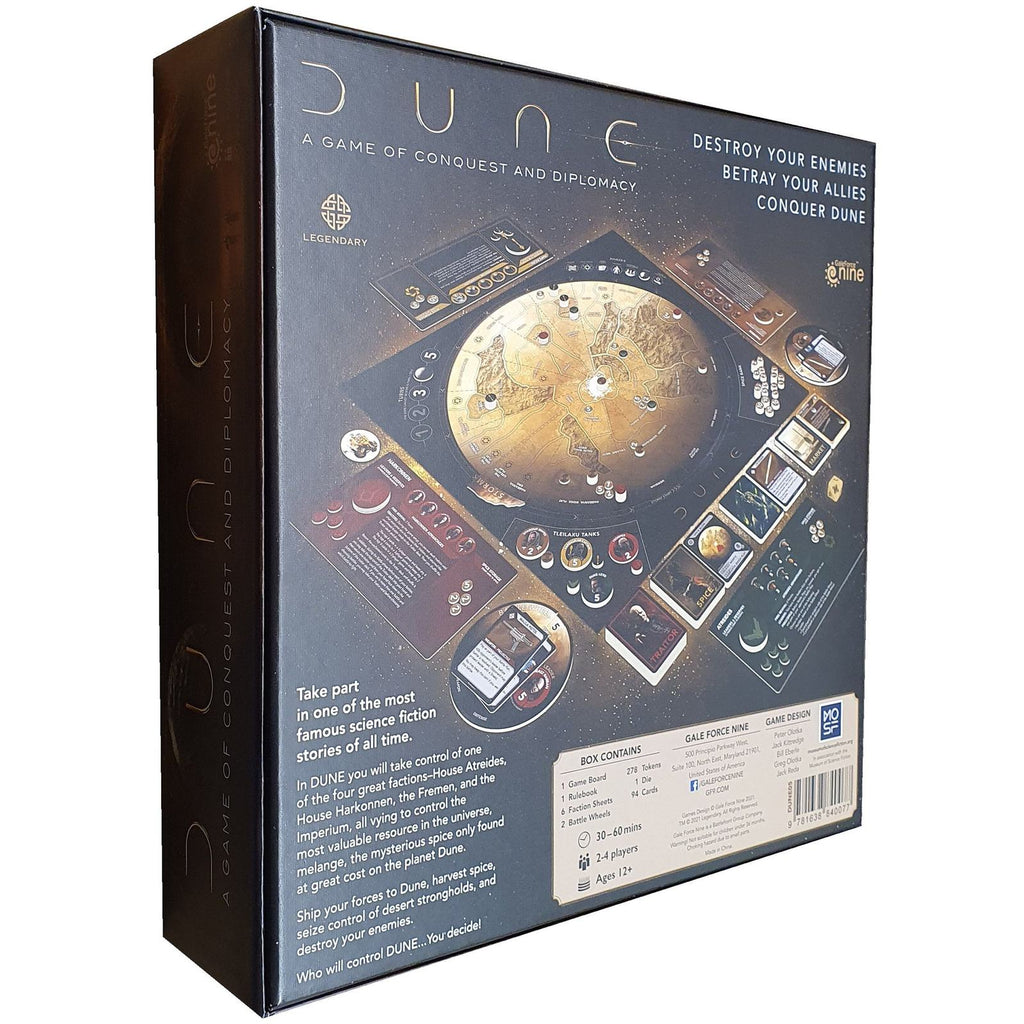 Dune: A Game of Conquest & Diplomacy