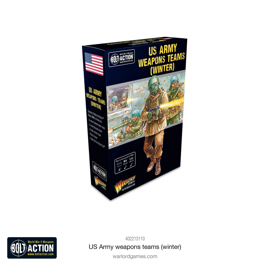 Bolt Action: US Army Winter Weapons Teams