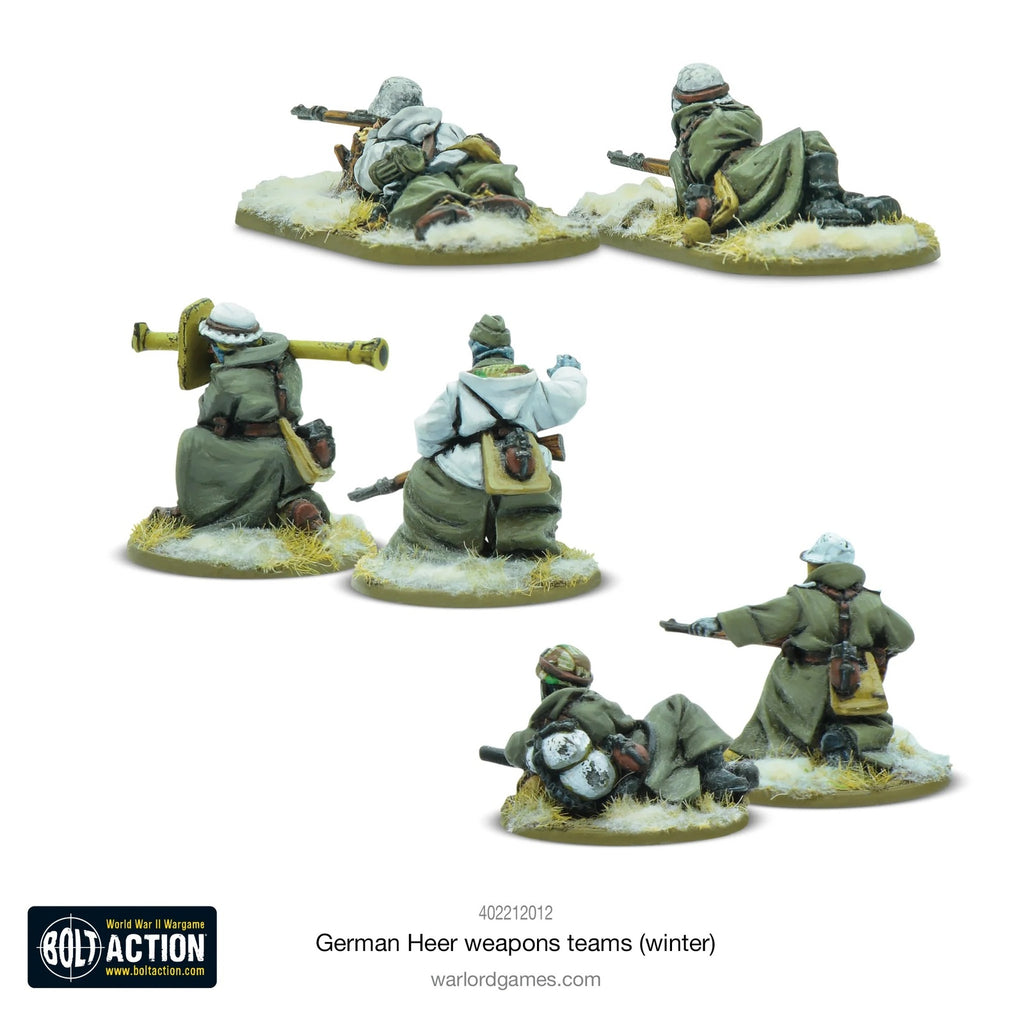 Bolt Action: German Heer Winter Weapons Teams