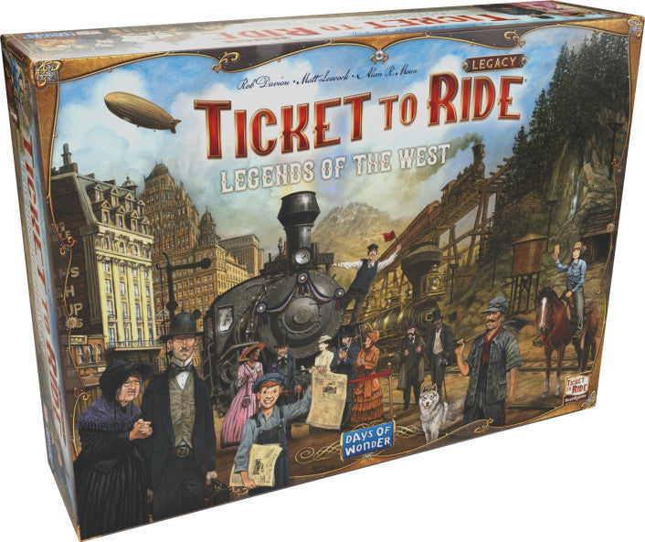 Ticket to Ride Legacy: Legends of the West (Board Game)