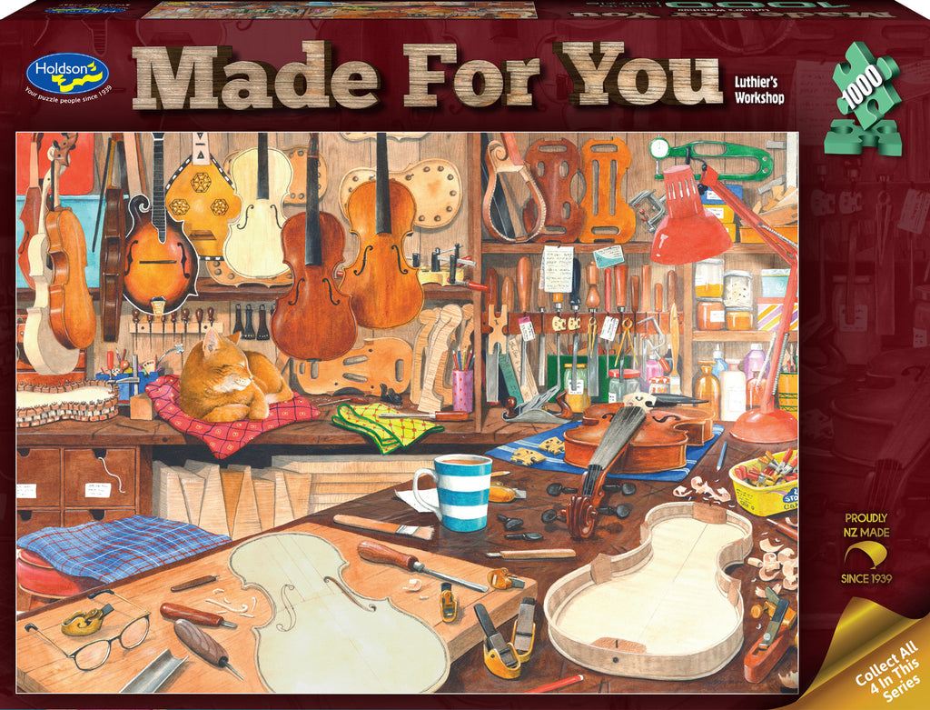 Made for You: Luthier's Workshop (1000pc Jigsaw) Board Game