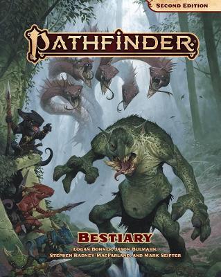 Pathfinder Rpg: Bestiary Hardcover (2Nd Edition) By Paizo Staff (Hardback)