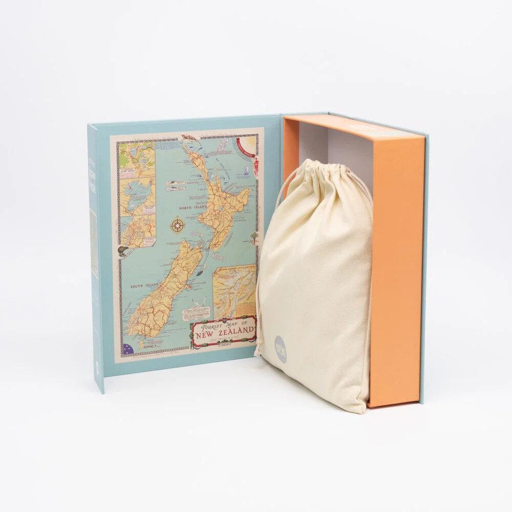 100% NZ: Tourist Map of NZ Puzzle (1000pc Jigsaw) Board Game