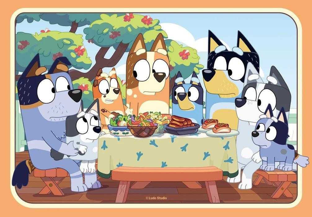 Ravensburger: Bluey Let's Do This! Puzzle (2x24pc Jigsaws) Board Game