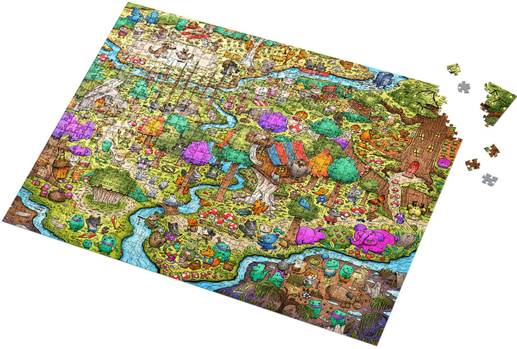 Vizzles: Winnie-the-Pooh Puzzle (1000pc Jigsaw) Board Game