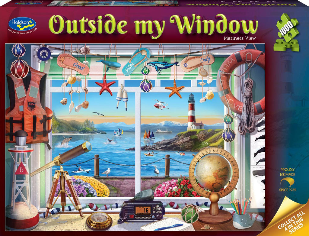 Holdson: Outside my Window - Mariners View Puzzle (1000pc Jigsaw) Board Game