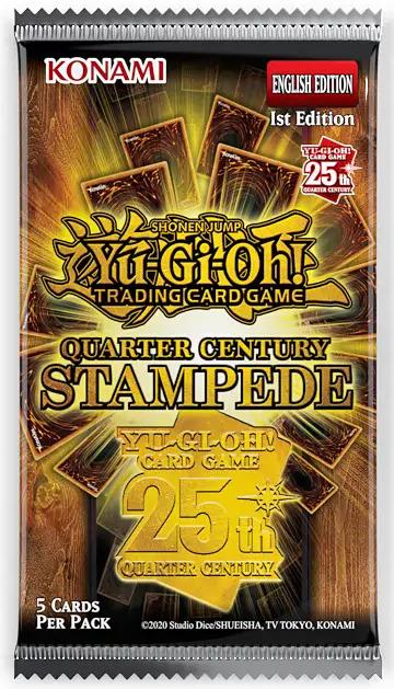 Yu-Gi-Oh! Quarter Century Stampede - 3-Pack Tuckbox